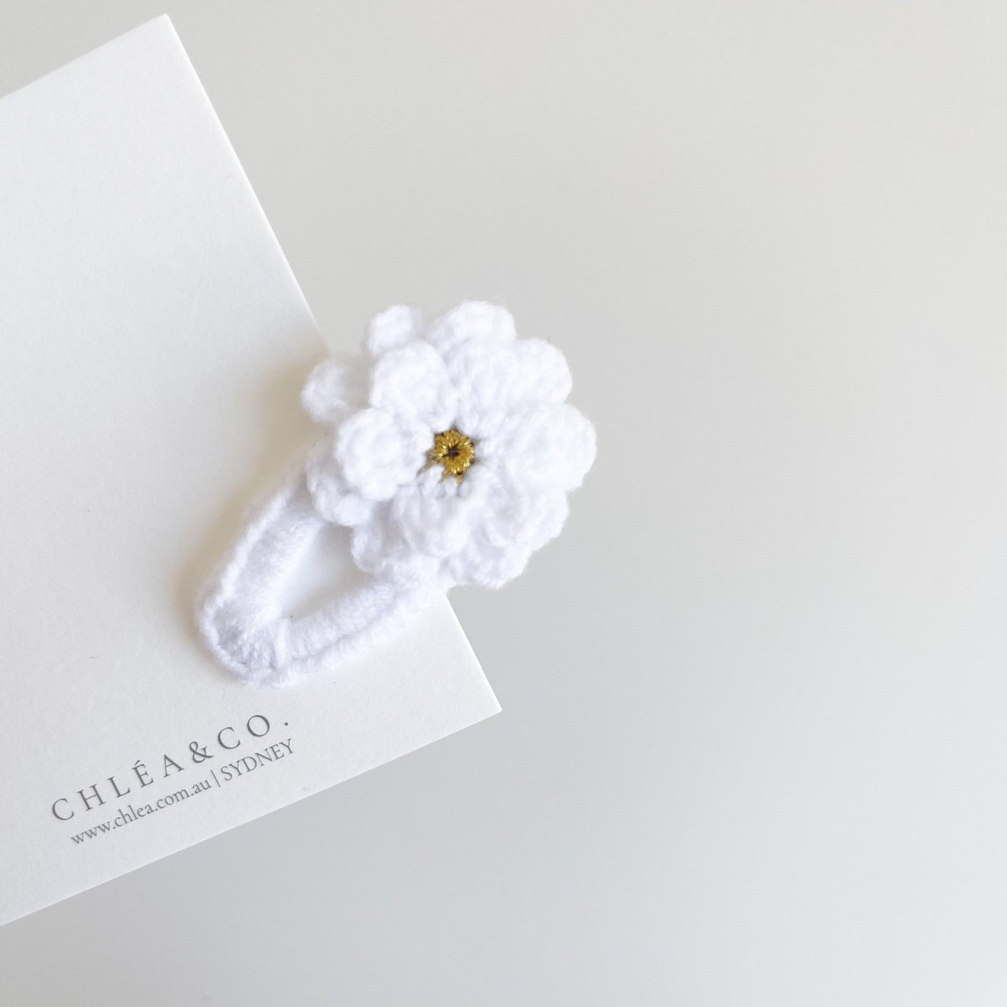 Dahlia Crochet Hair Clip - Chléa & Co.