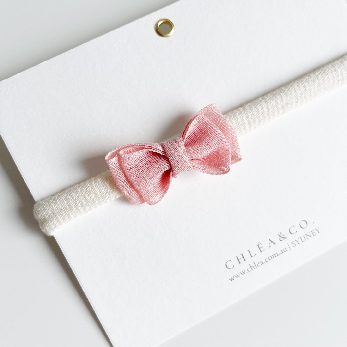 Delanie Bow Headband - Chléa & Co.