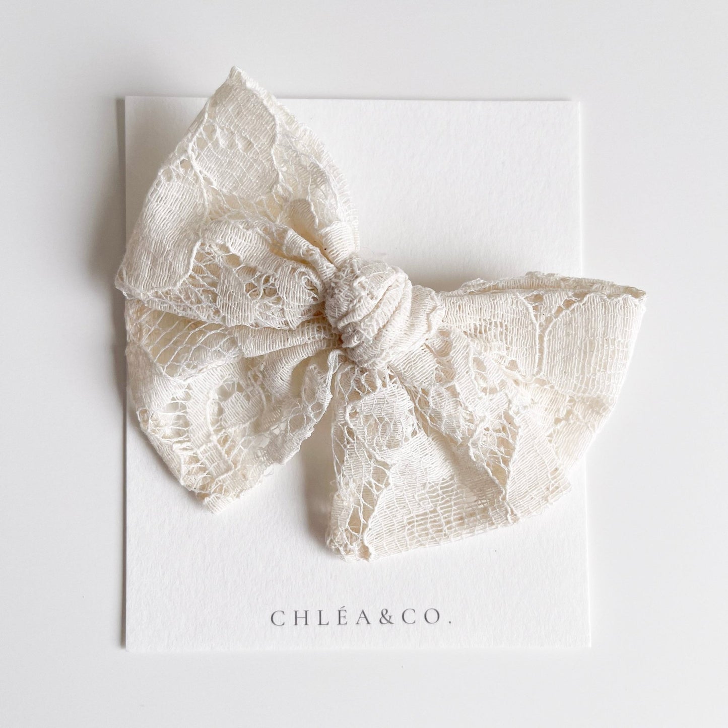 Dorothy Lace Bow - Chléa & Co.