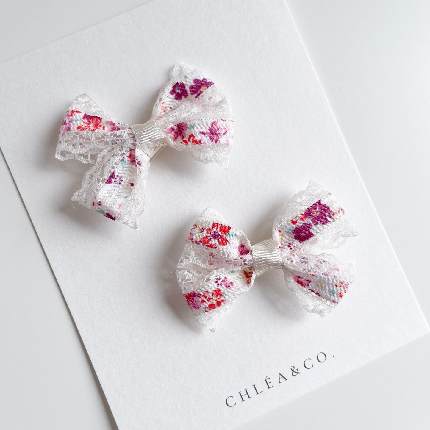 Eloise Lace Pigtail Set - Chléa & Co.
