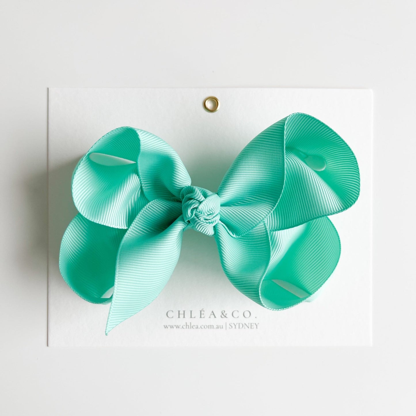 Emilia Ribbon Bow Clip - Chléa & Co.