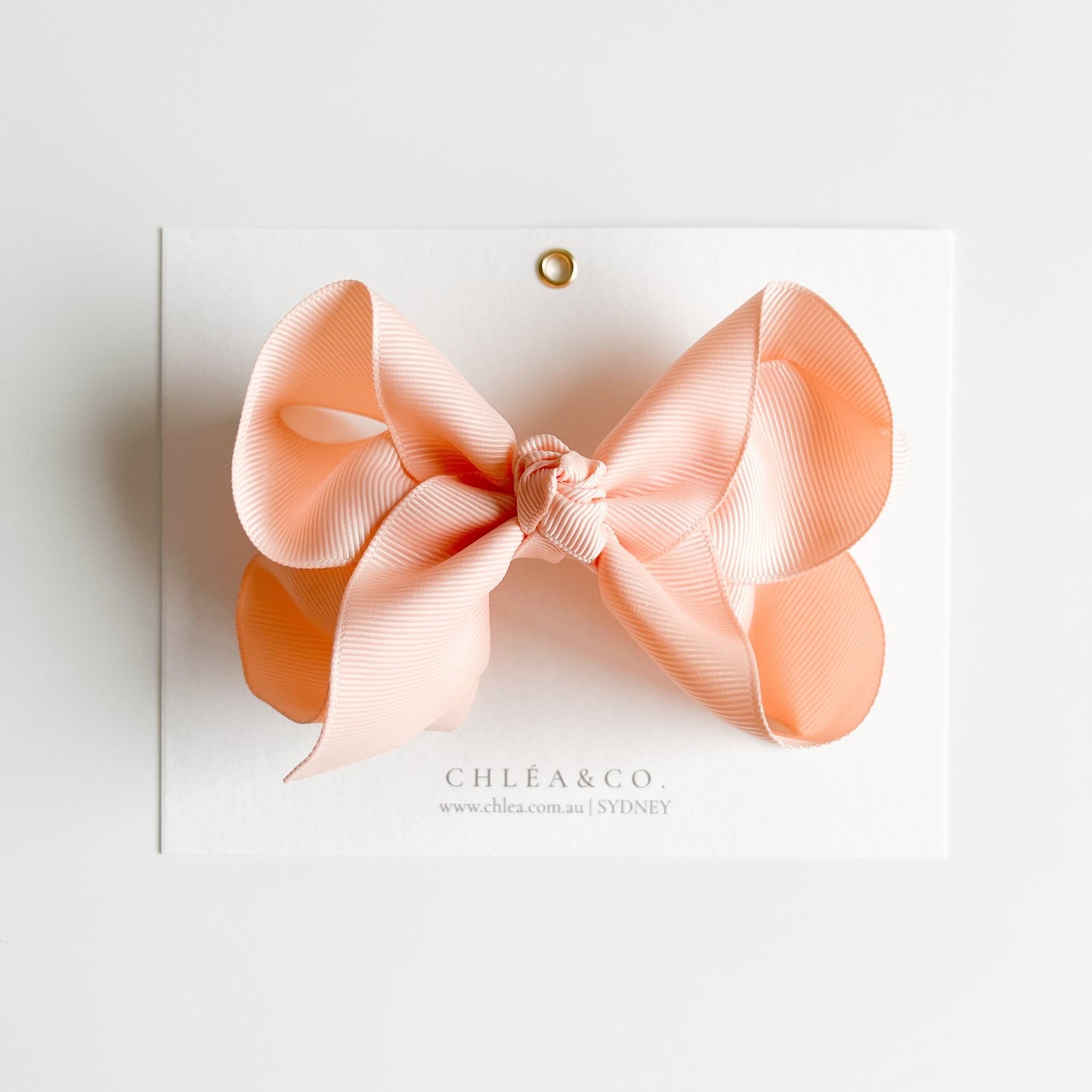 Emilia Ribbon Bow Clip - Chléa & Co.