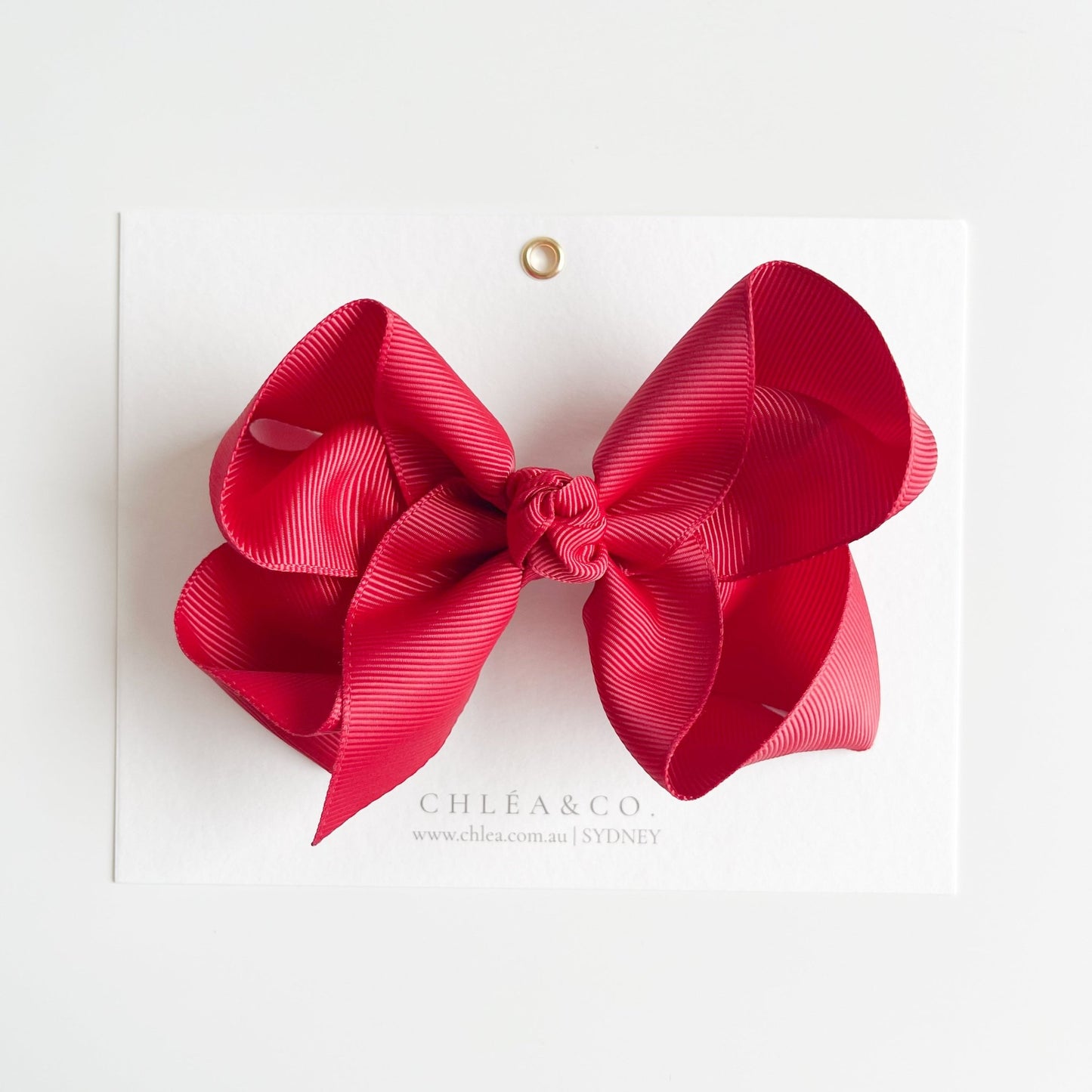Emilia Ribbon Bow Clip - Chléa & Co.