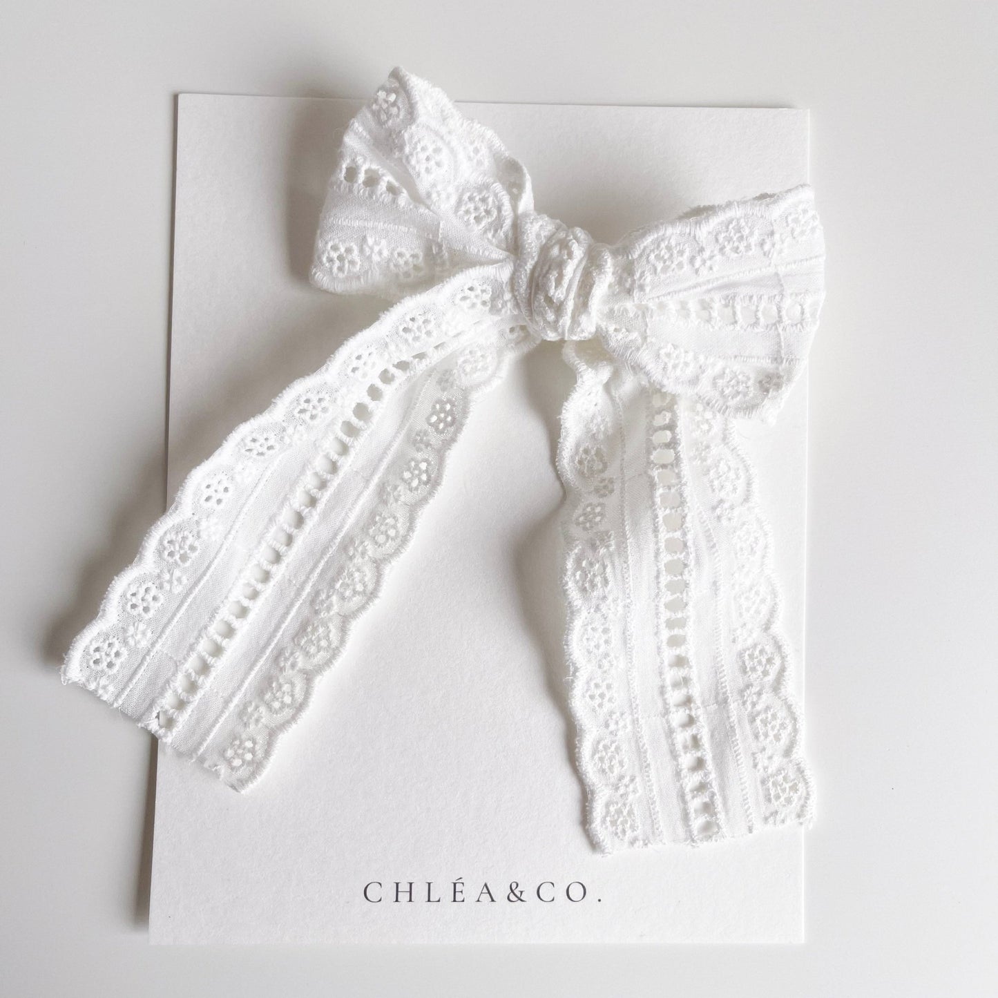 Eunice Long Tail Bow - Chléa & Co.
