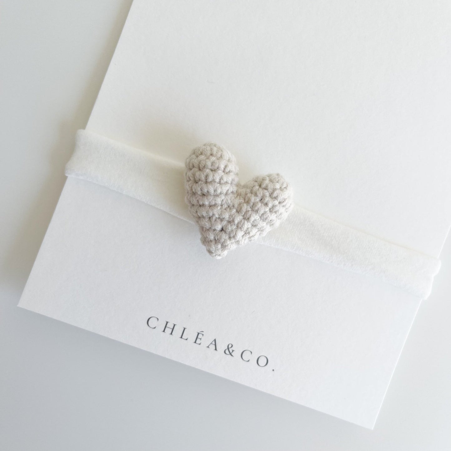 Heart Crochet Headband - Chléa & Co.
