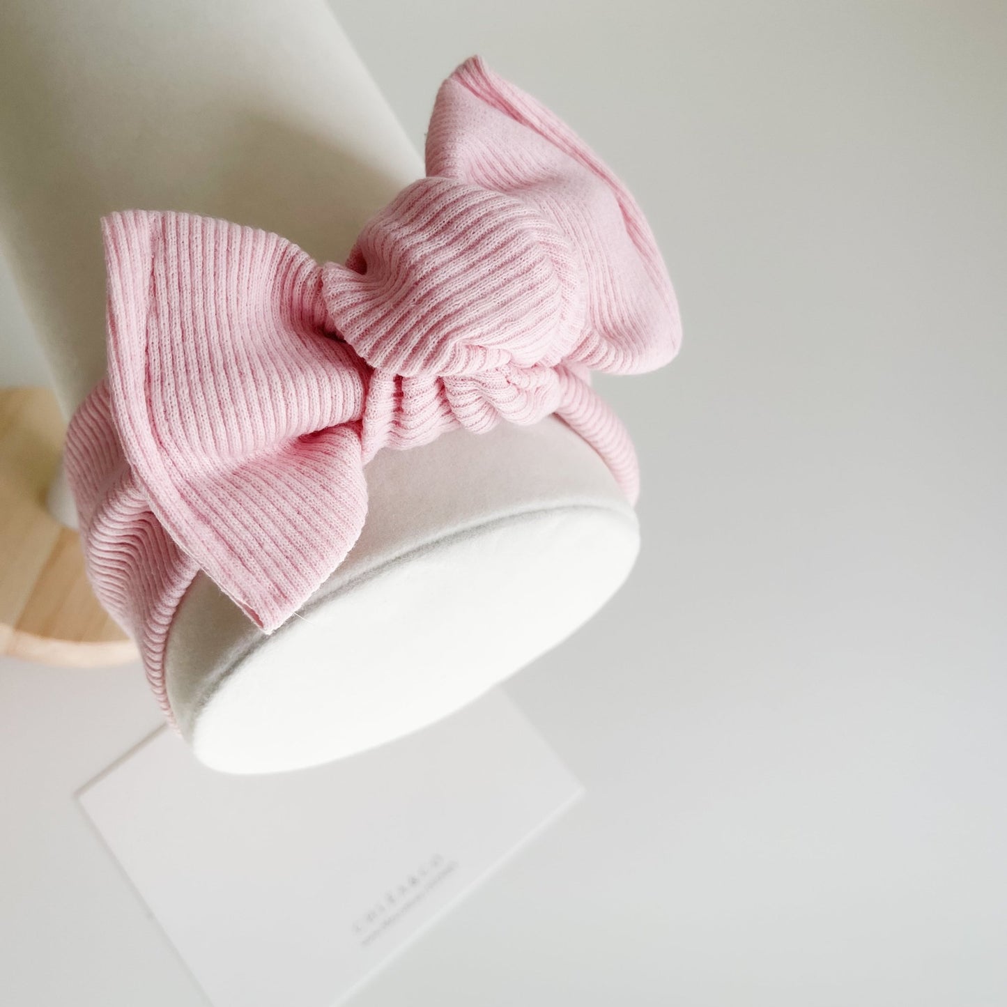 Iola Petite Topknot Bow Headband - Chléa & Co.