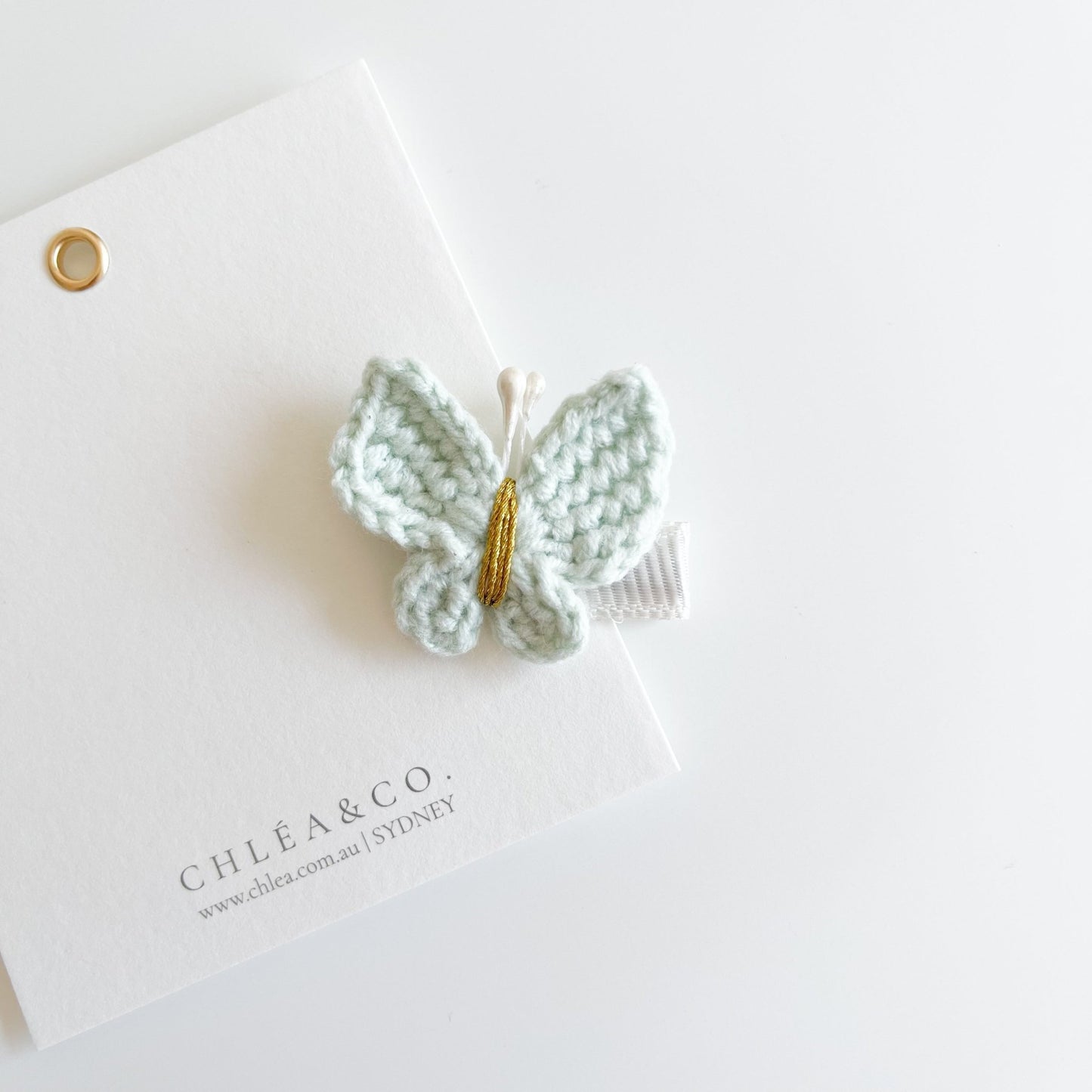 Maisie Butterfly Crochet Clip - Chléa & Co.