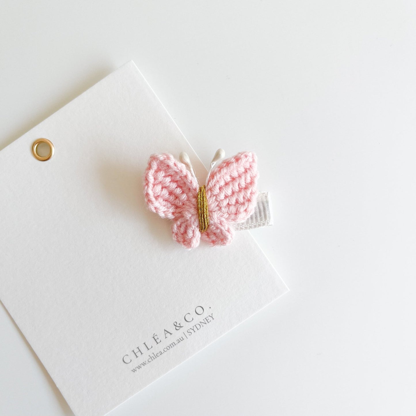 Maisie Butterfly Crochet Clip - Chléa & Co.