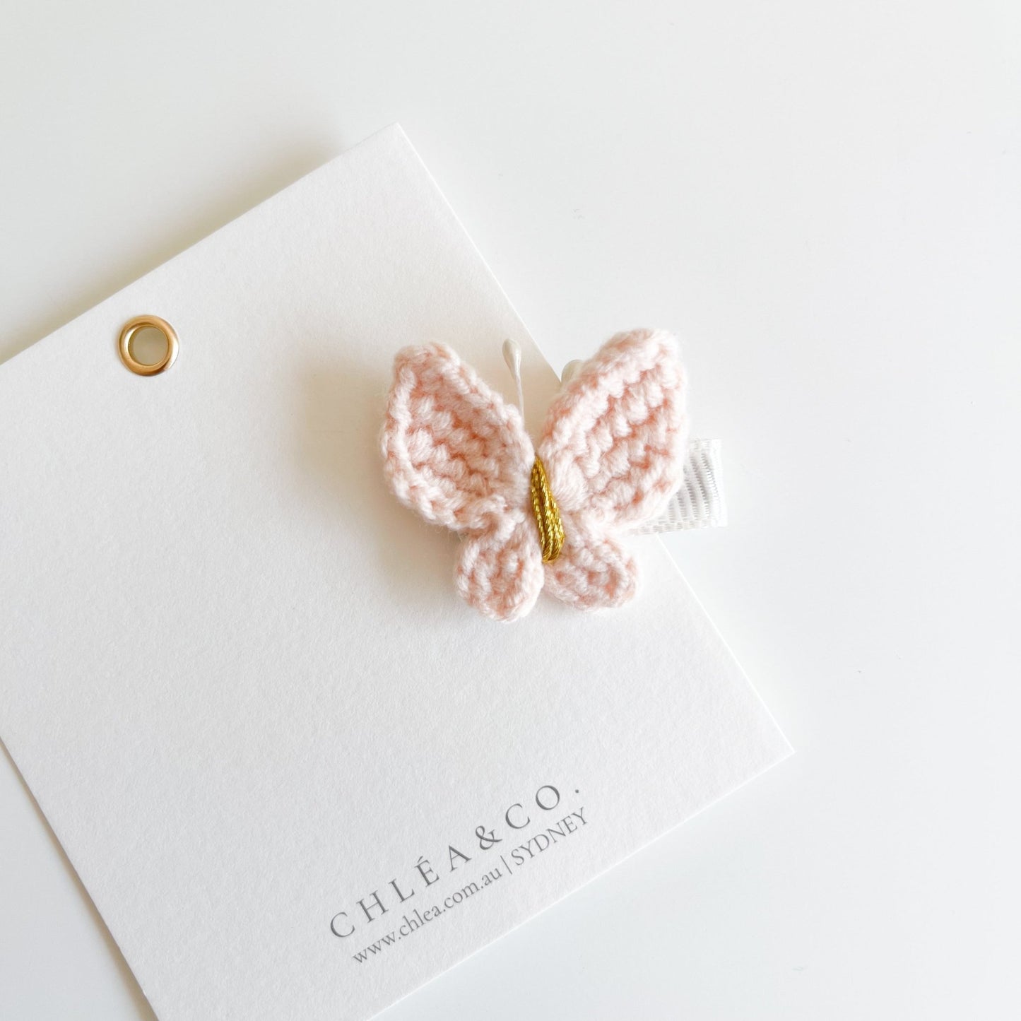 Maisie Butterfly Crochet Clip - Chléa & Co.