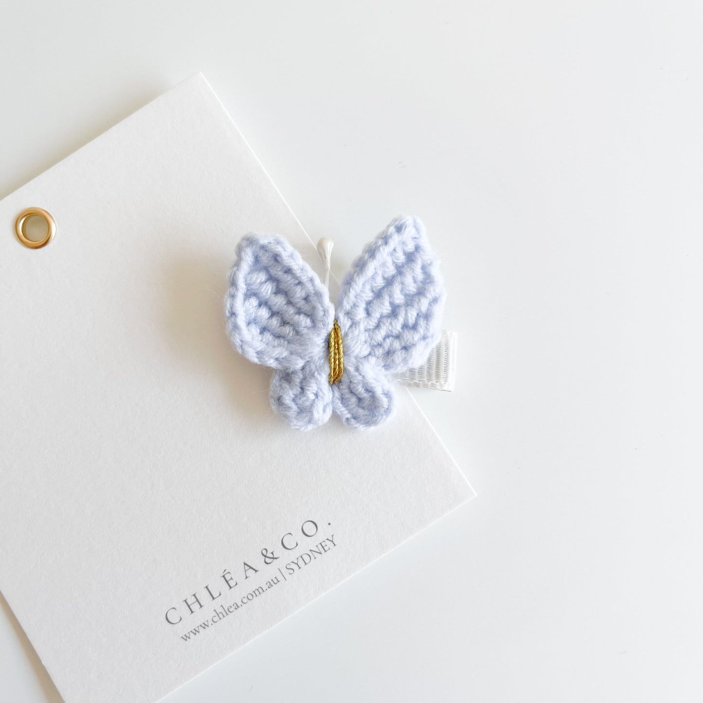 Maisie Butterfly Crochet Clip - Chléa & Co.