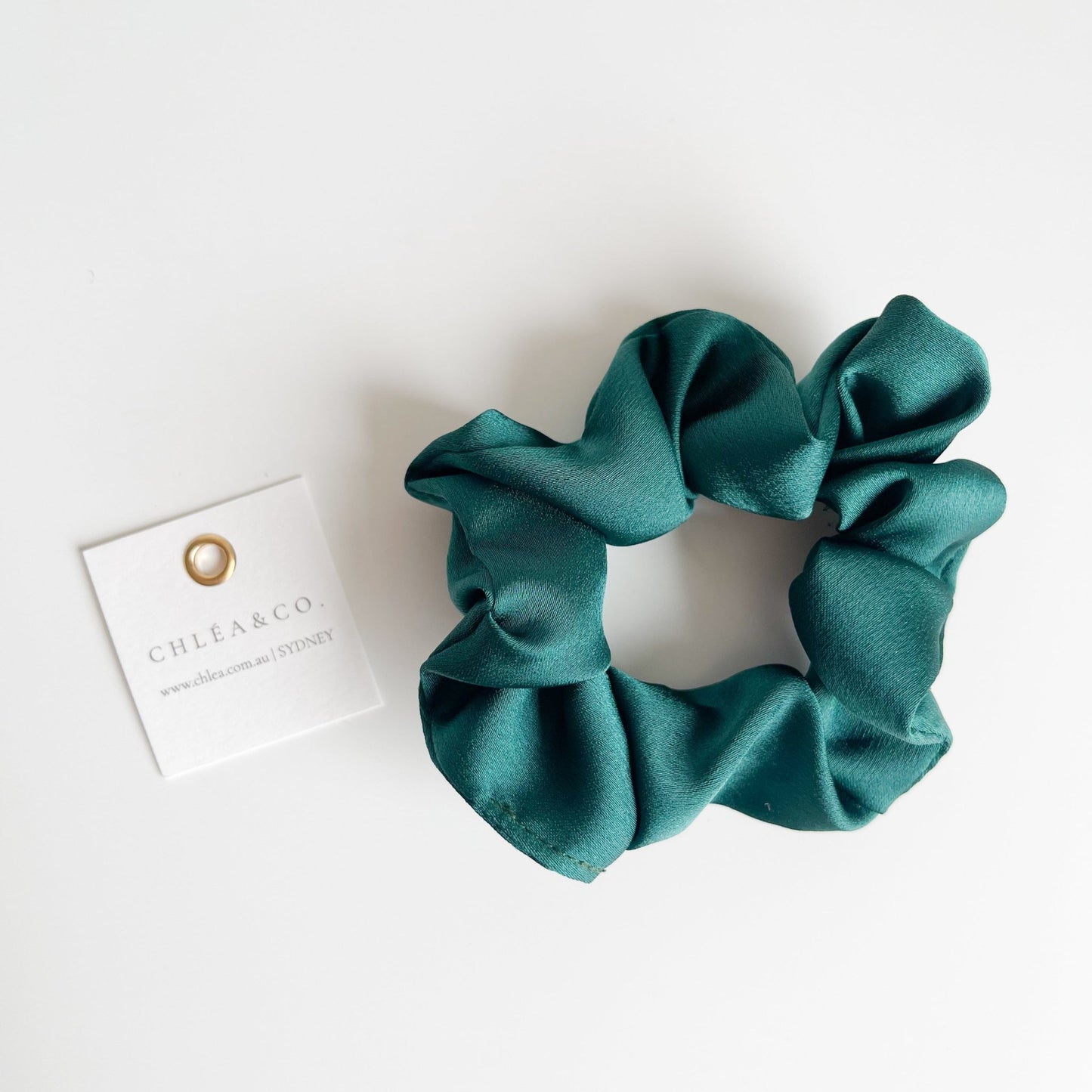 Mini Satin Scrunchies - Chléa & Co.