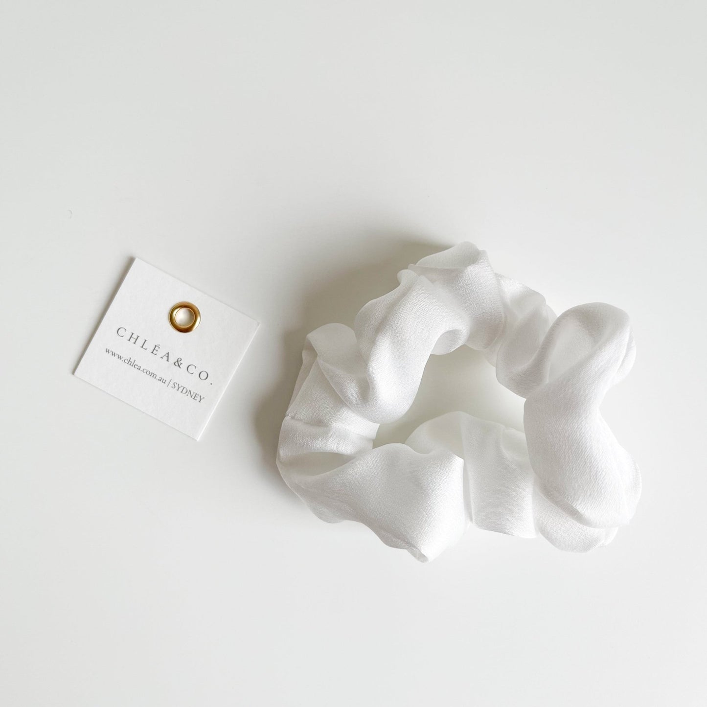 Mini Satin Scrunchies - Chléa & Co.