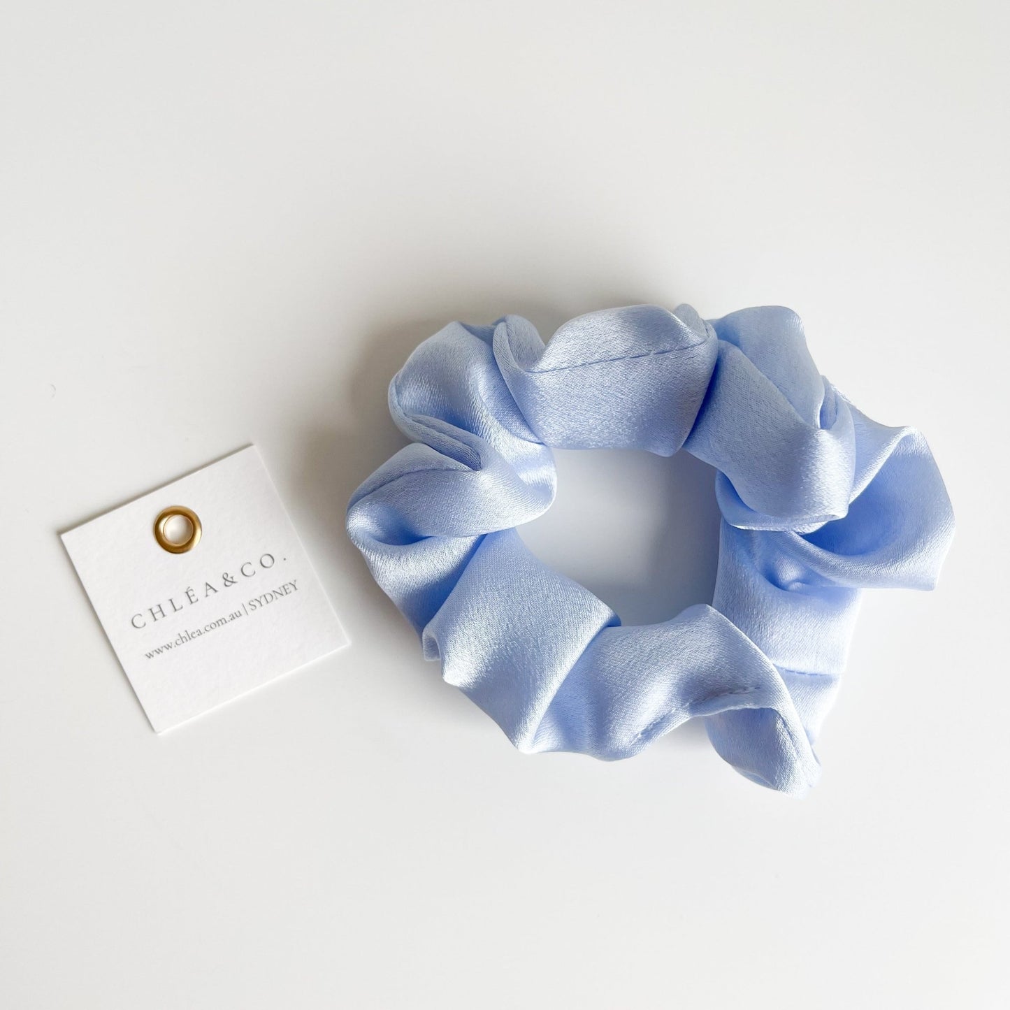 Mini Satin Scrunchies - Chléa & Co.