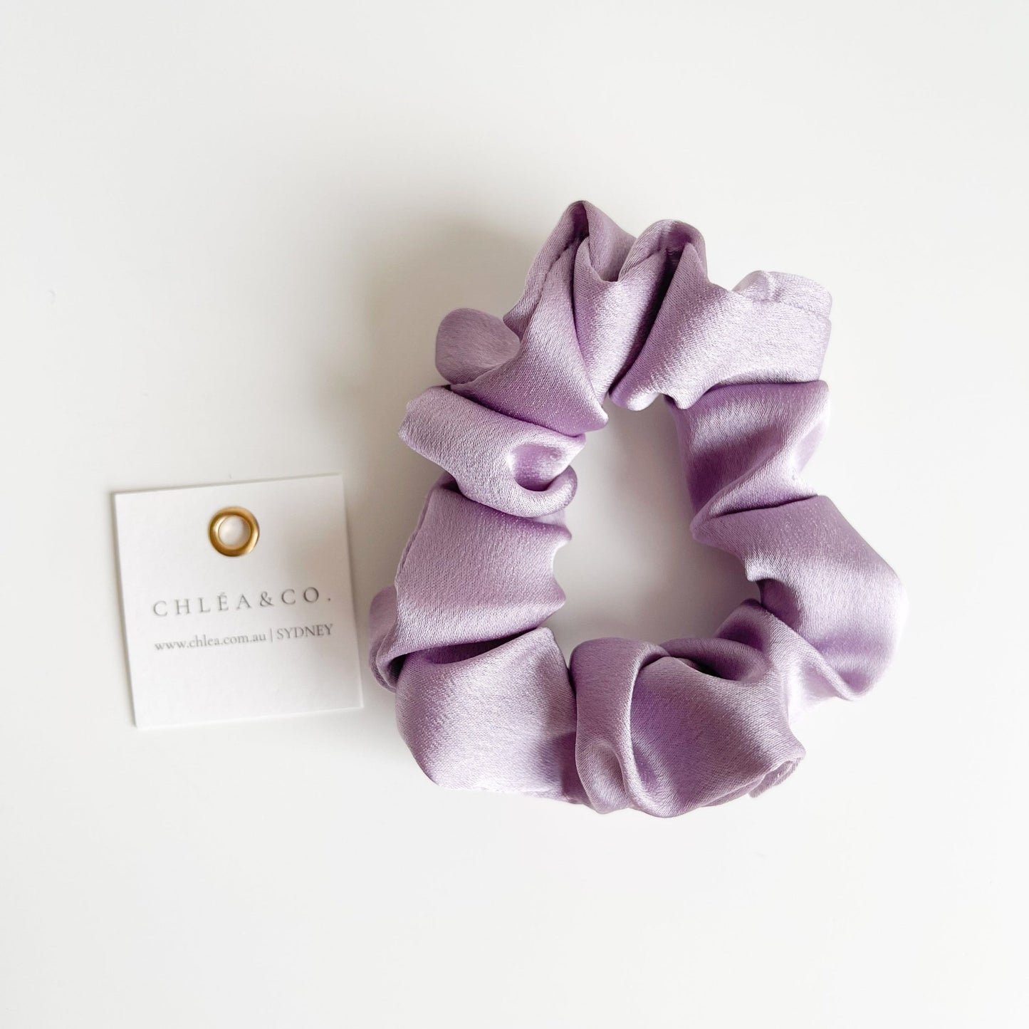 Mini Satin Scrunchies - Chléa & Co.