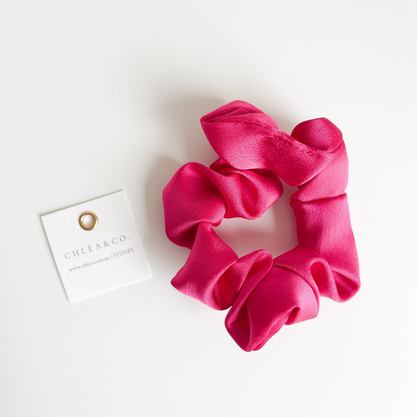 Mini Satin Scrunchies - Chléa & Co.