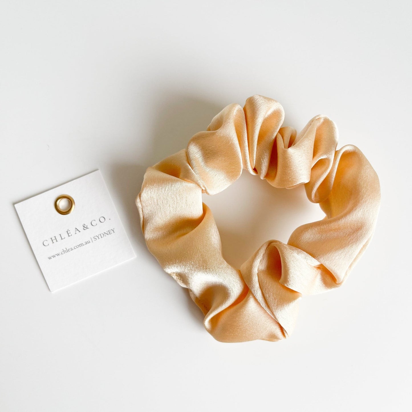 Mini Satin Scrunchies - Chléa & Co.