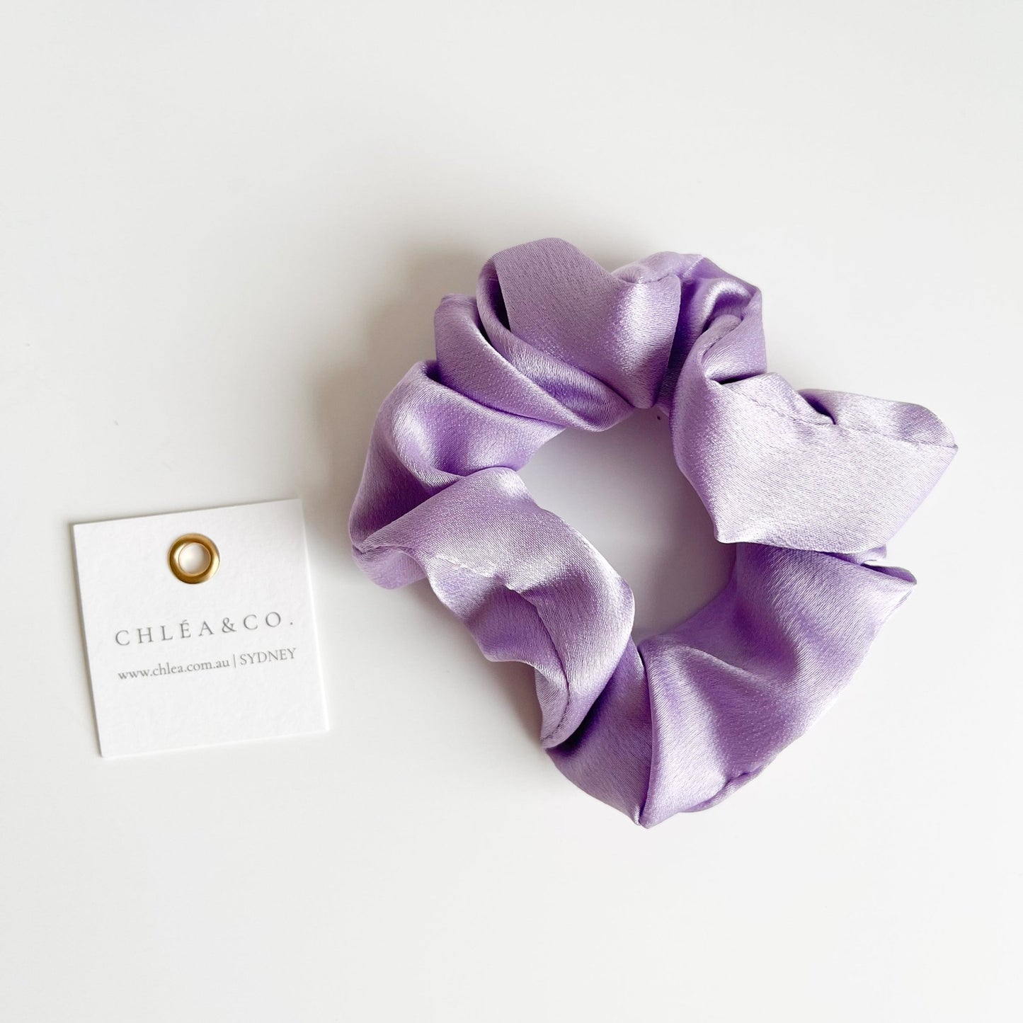 Mini Satin Scrunchies - Chléa & Co.