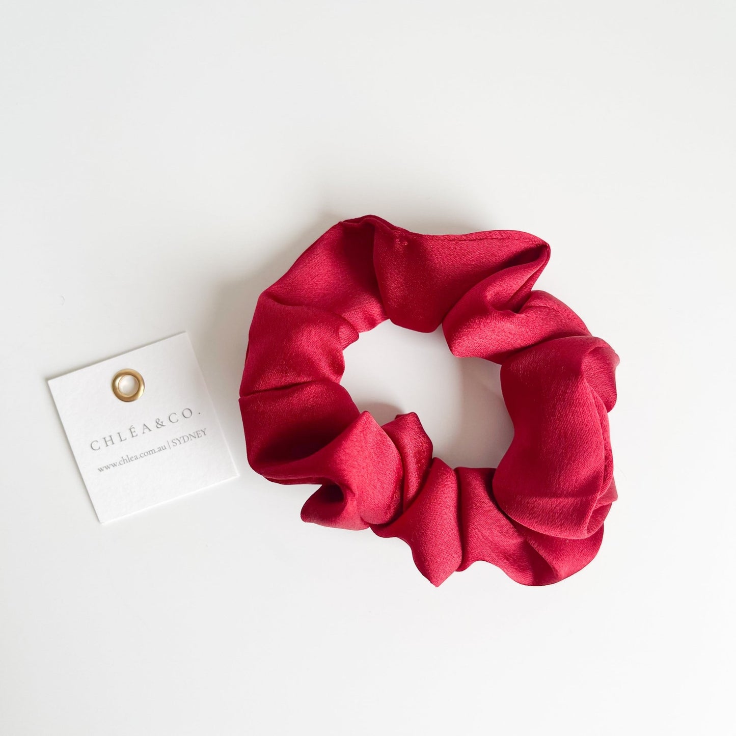 Mini Satin Scrunchies - Chléa & Co.