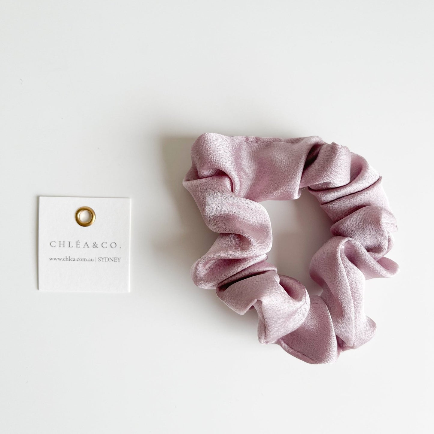 Mini Satin Scrunchies - Chléa & Co.