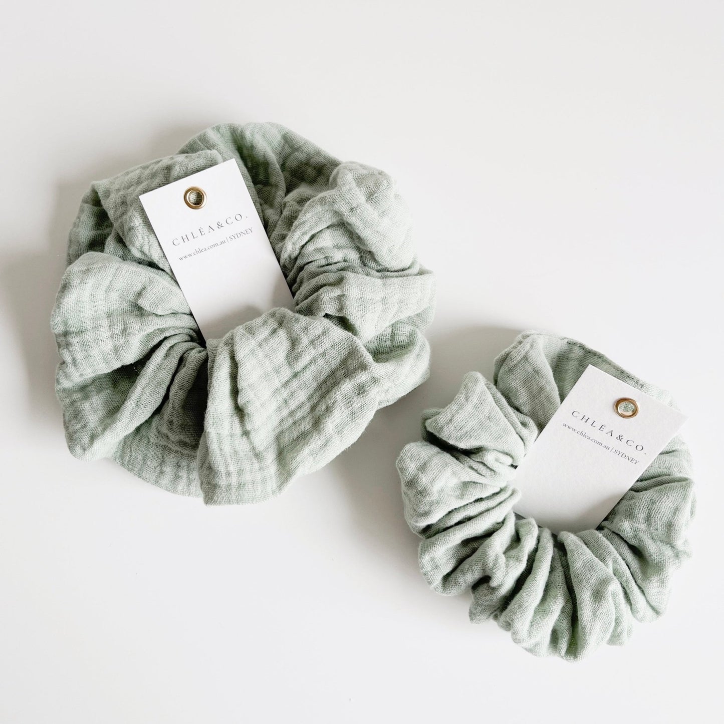 Mum & Little One Muslin Scrunchies - Chléa & Co.