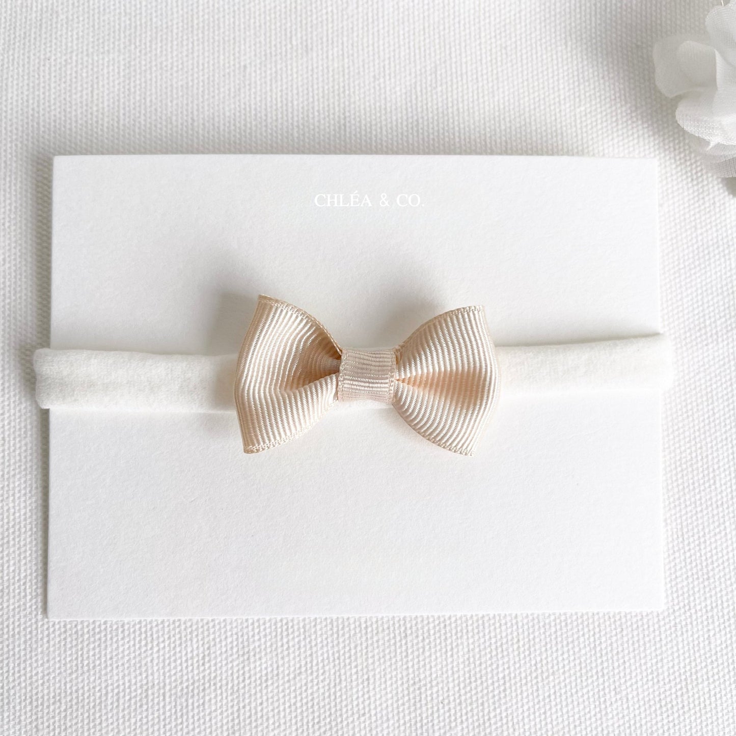 Pastel Ribbon Bow Headband - Chléa & Co.