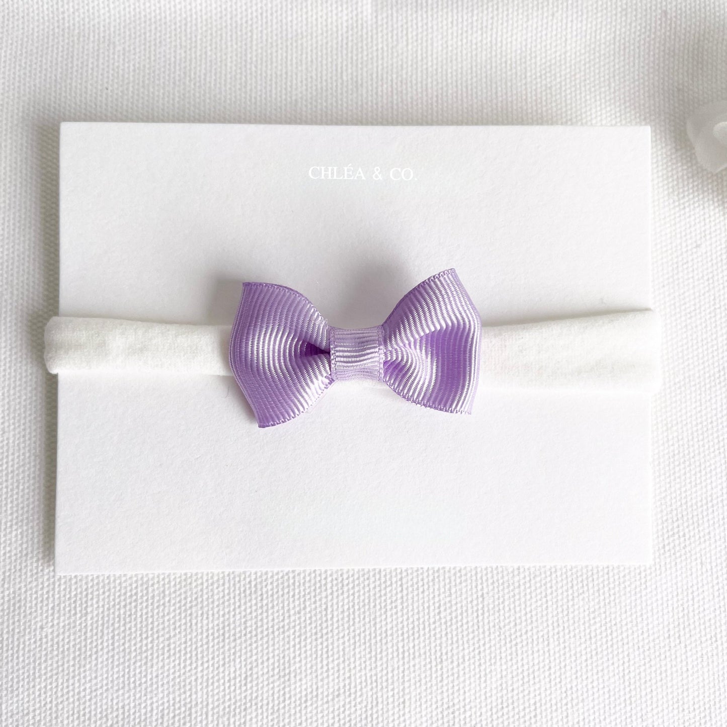 Pastel Ribbon Bow Headband - Chléa & Co.