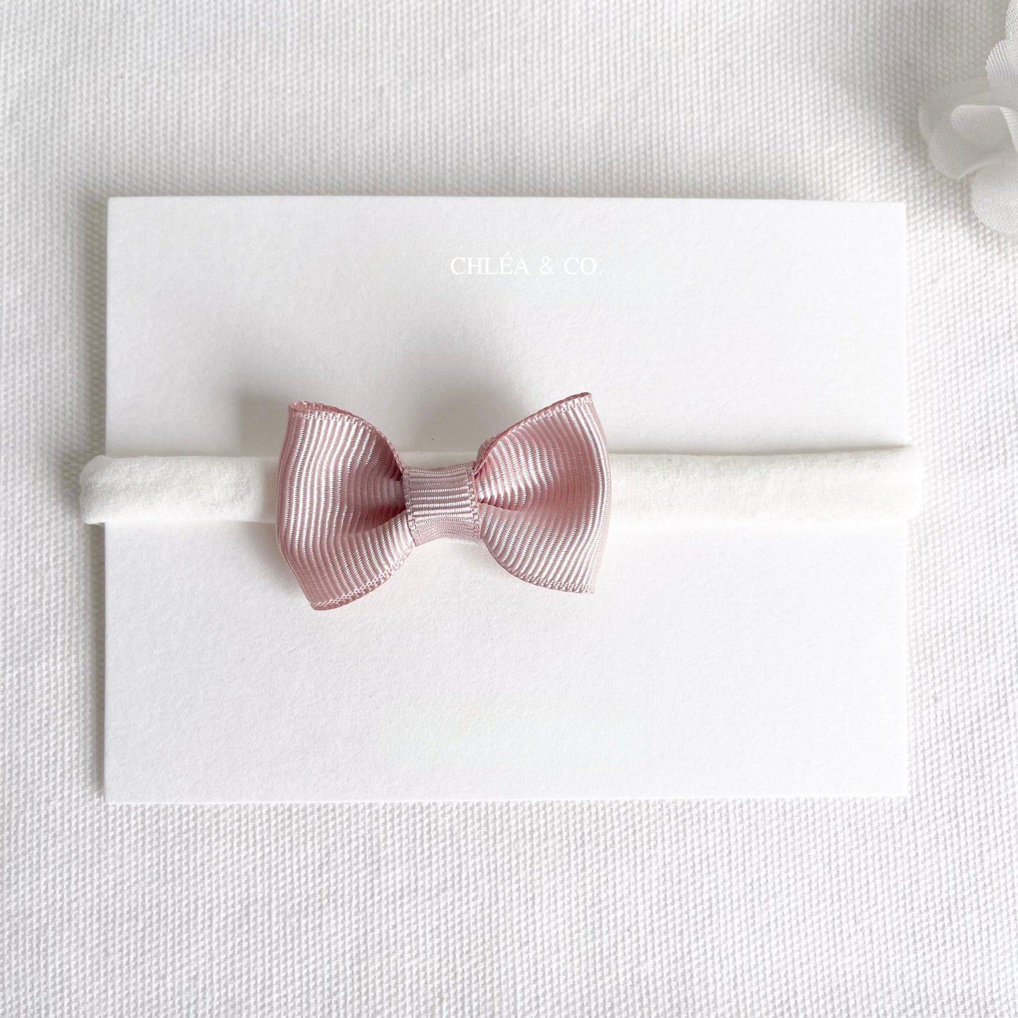 Pastel Ribbon Bow Headband - Chléa & Co.