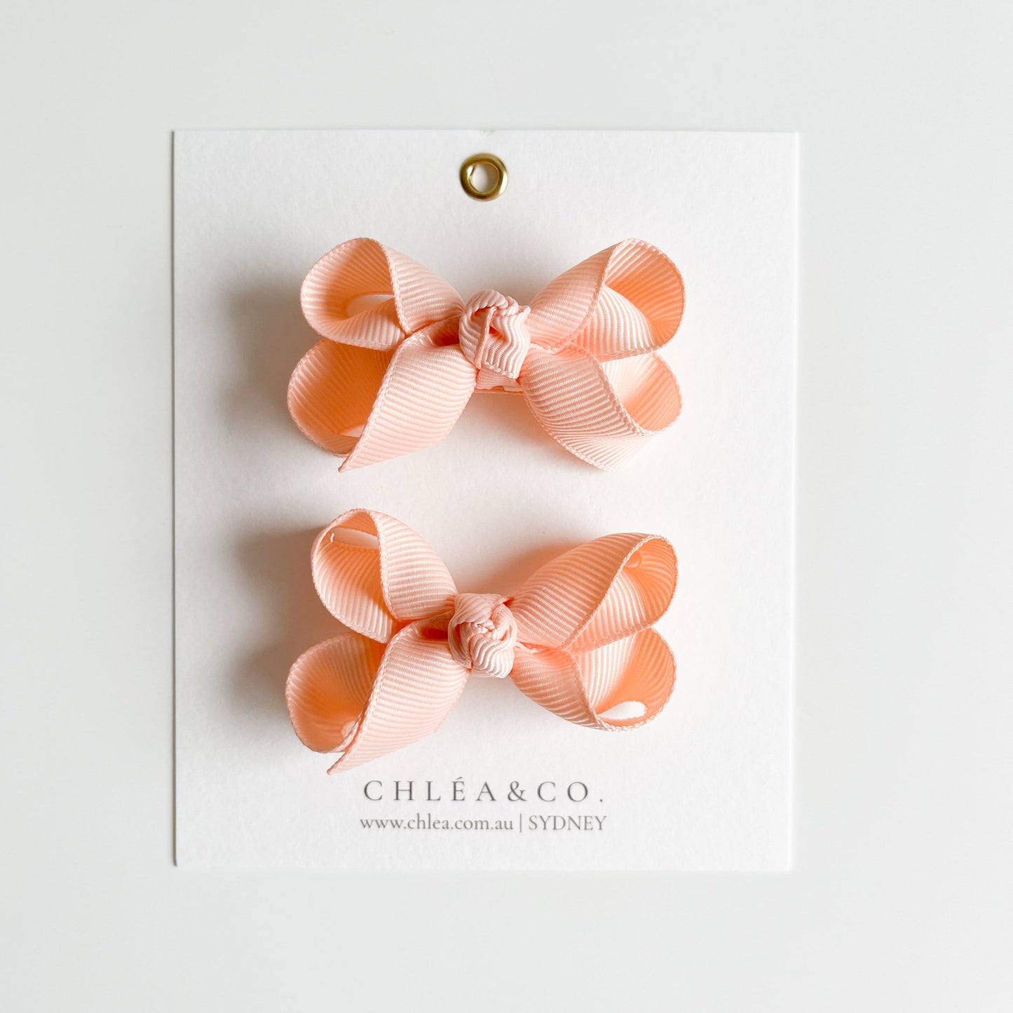 Petite Emilia Pigtail Bow Set - Chléa & Co.