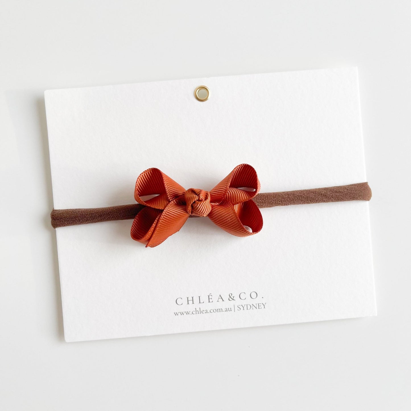 Petite Emilia Ribbon Bow Headband - Chléa & Co.