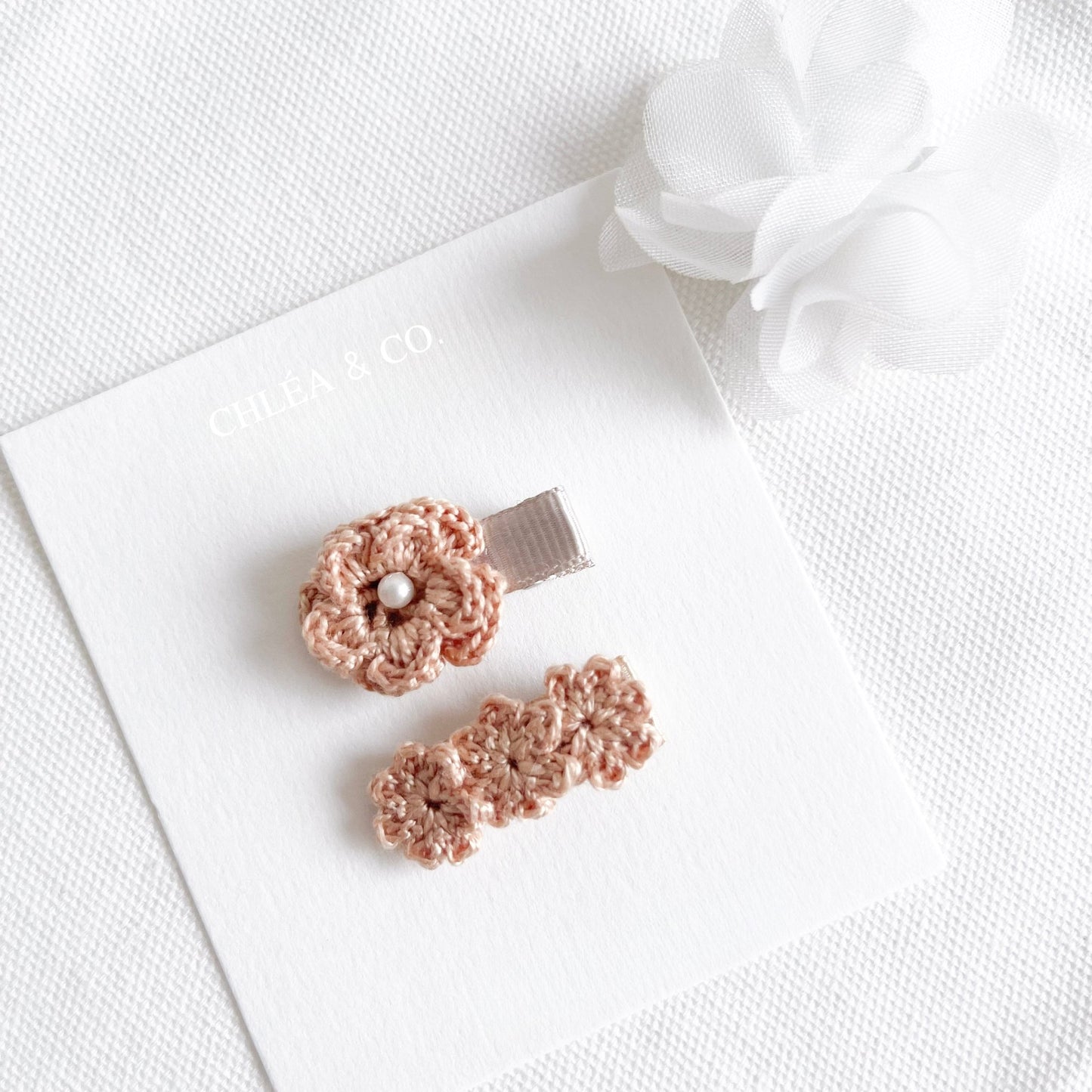 Petite Lace Yarn Clip - Chléa & Co.