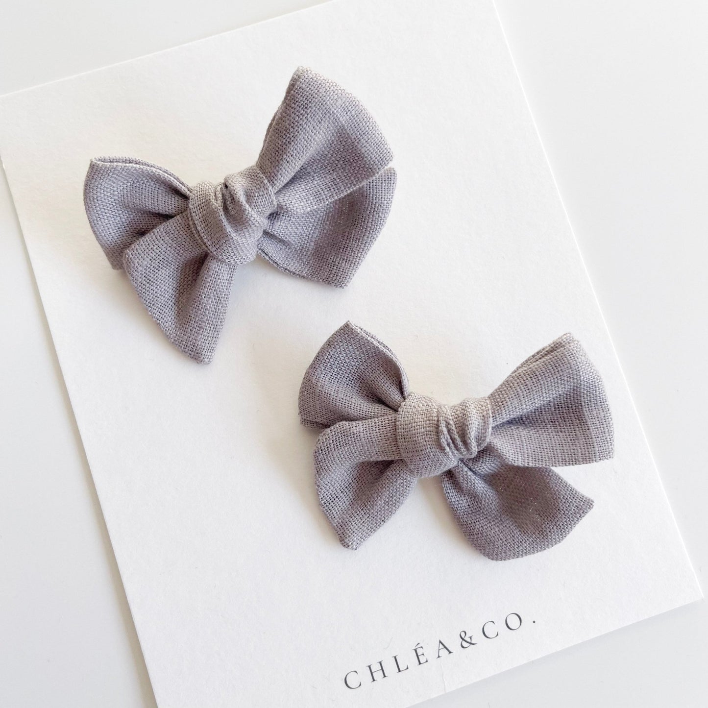 Set of 2 Georgia Pinwheel Bow - Chléa & Co.