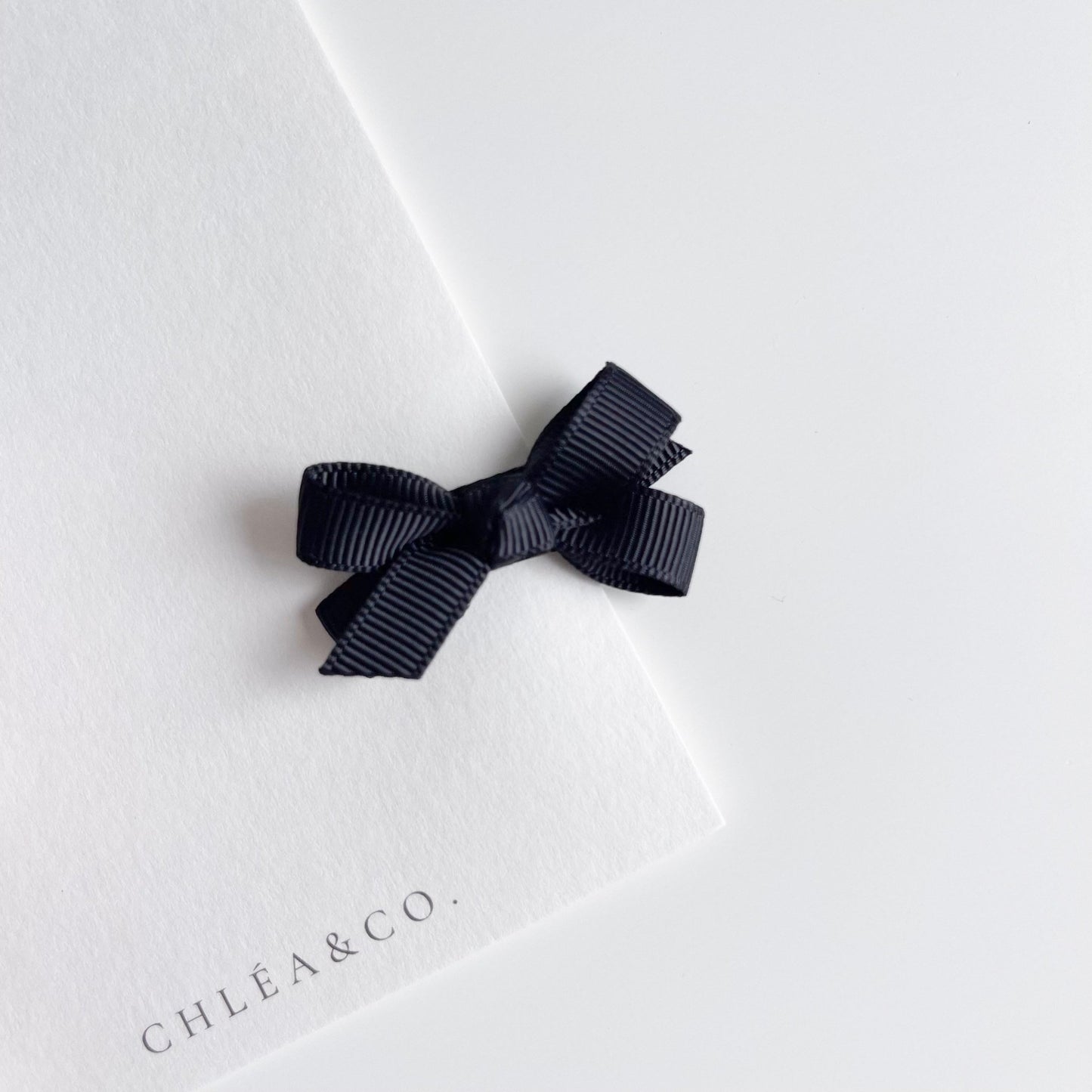 Set of 2 Petite Ribbon Bows - Chléa & Co.