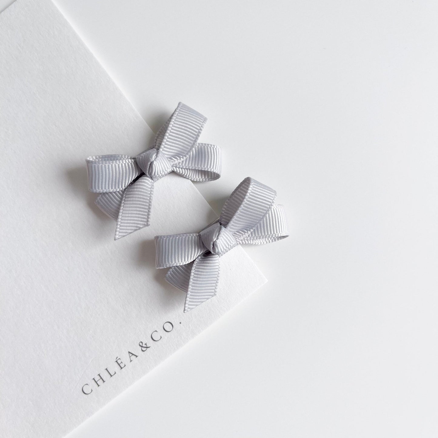 Set of 2 Petite Ribbon Bows - Chléa & Co.