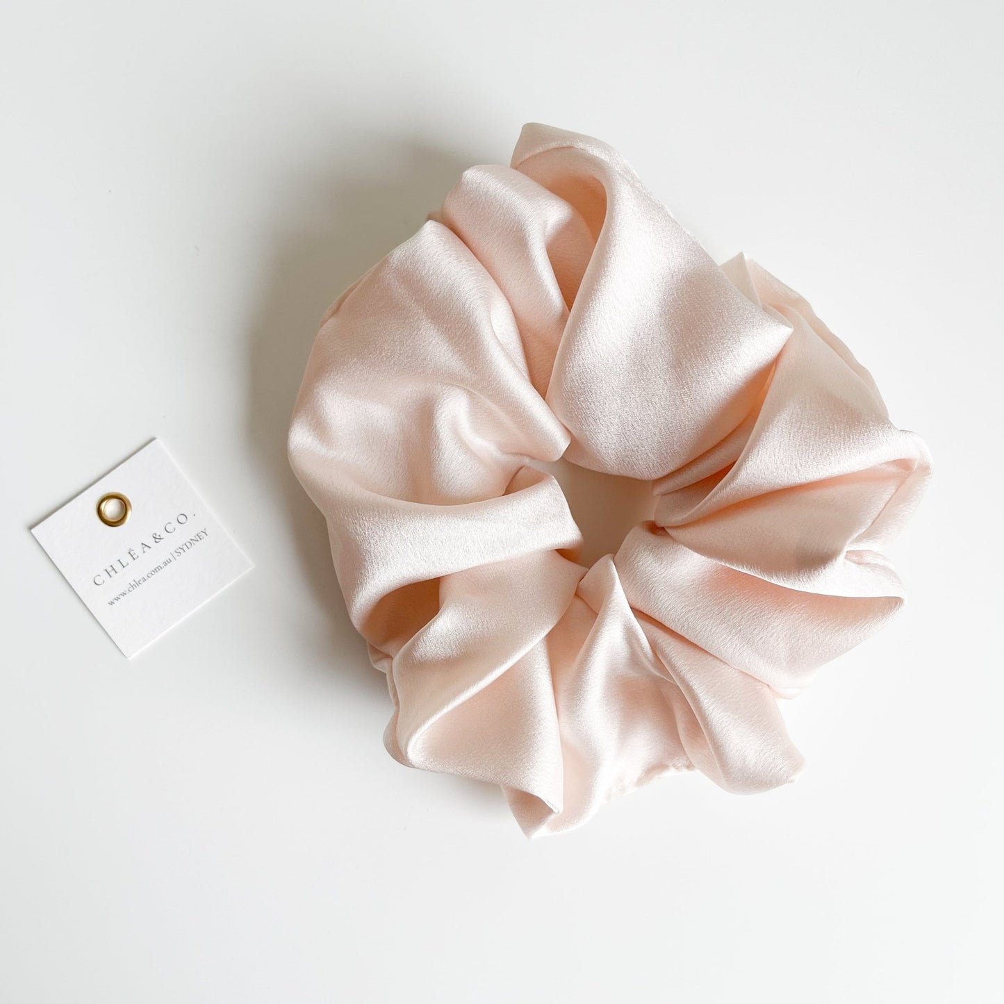 Small Satin Scrunchies - Chléa & Co.