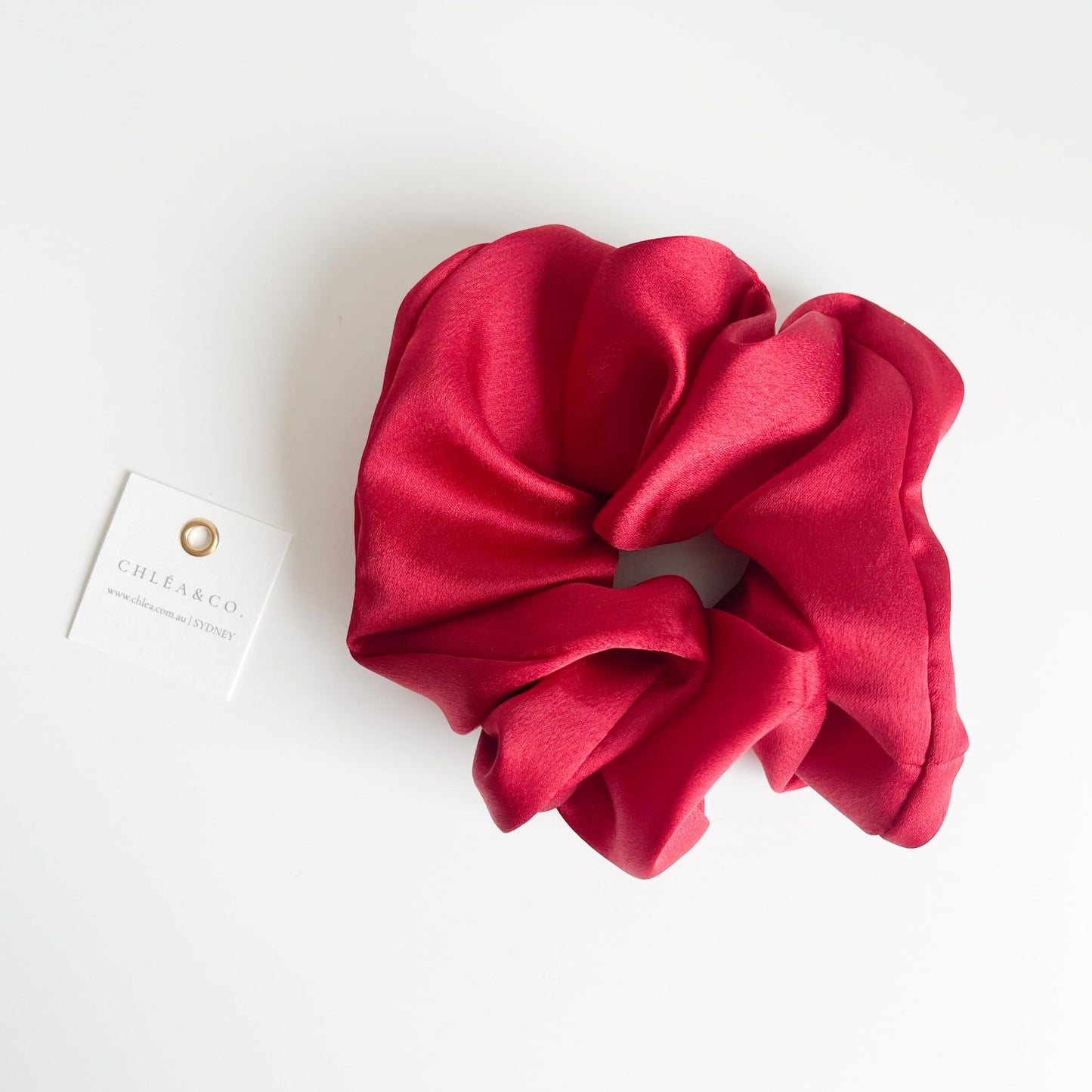 Small Satin Scrunchies - Chléa & Co.