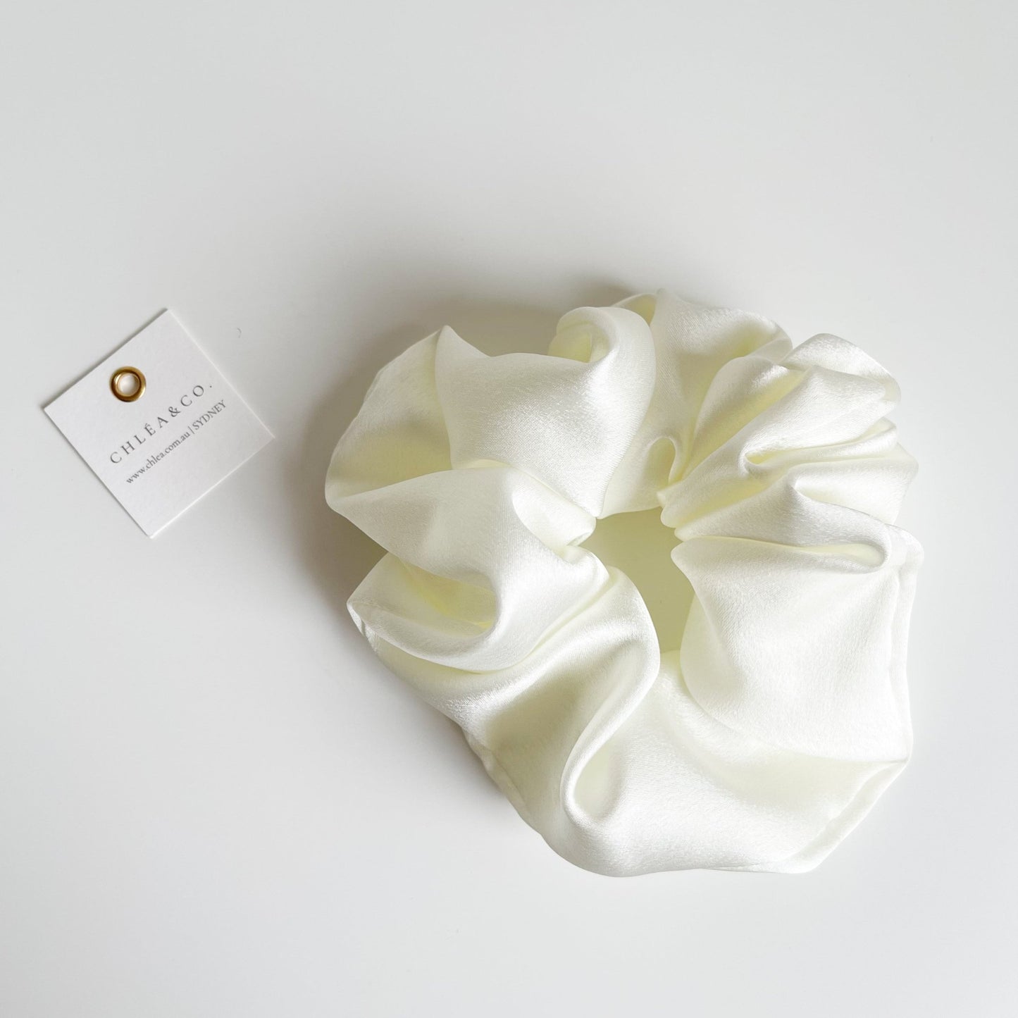Small Satin Scrunchies - Chléa & Co.