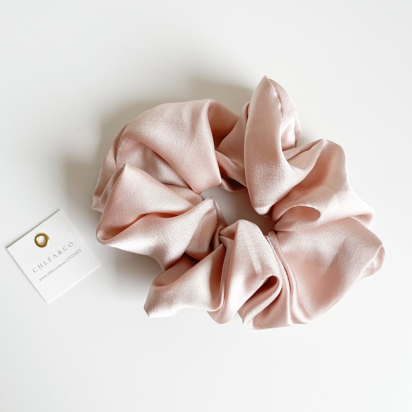 Small Satin Scrunchies - Chléa & Co.