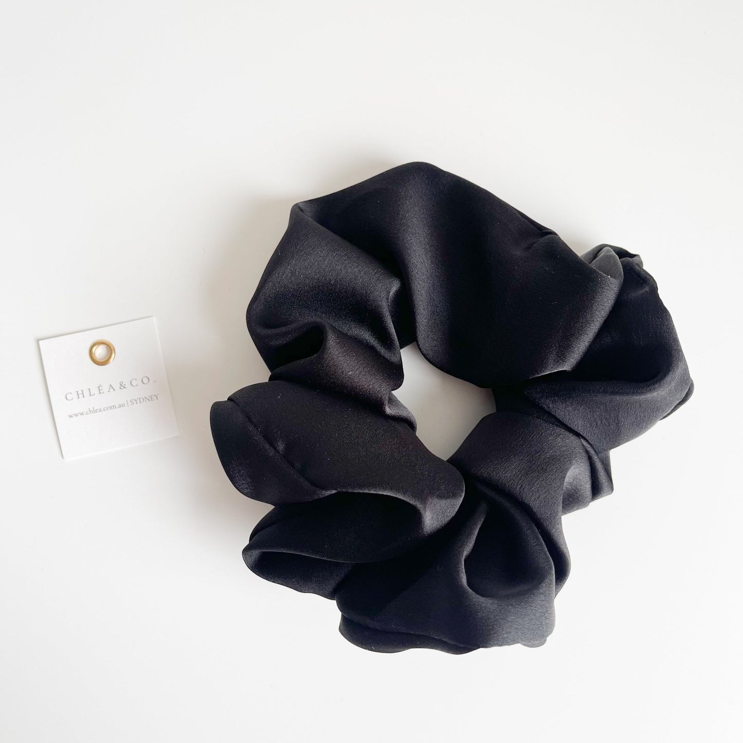 Small Satin Scrunchies - Chléa & Co.