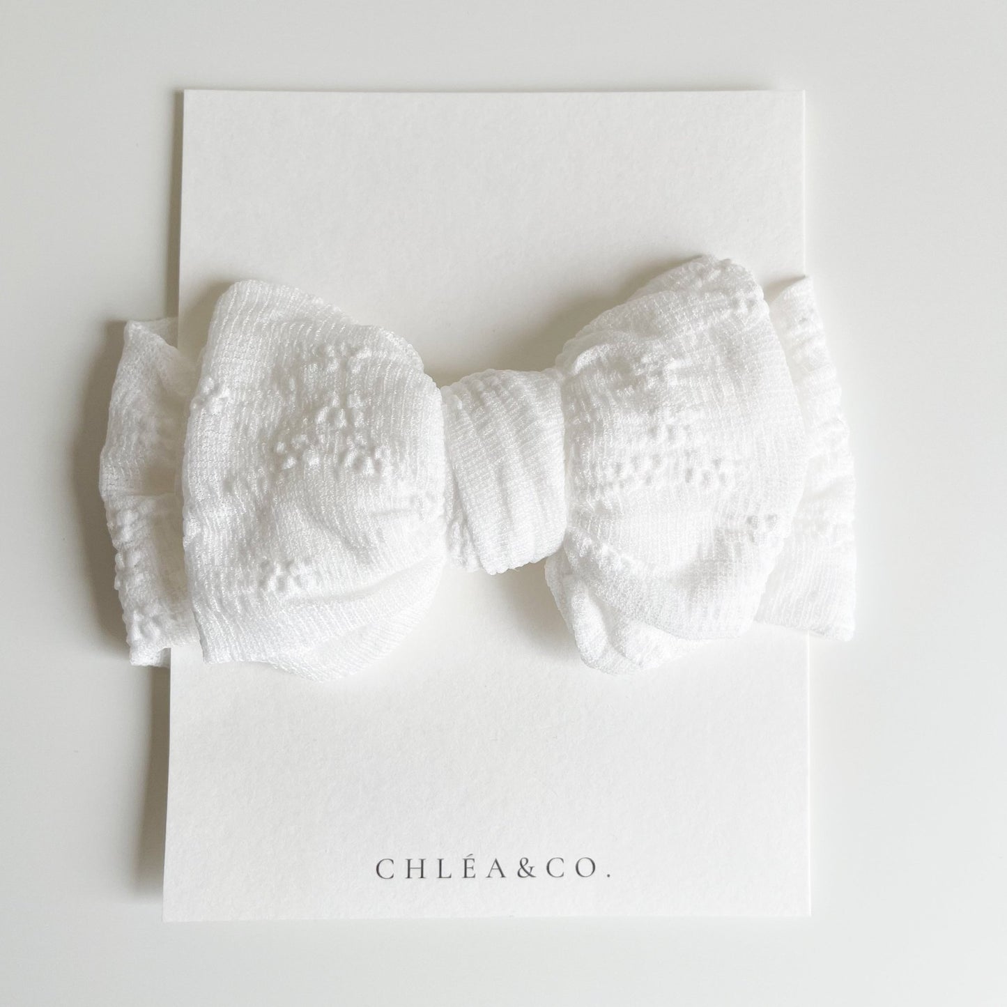 Soft Bow Headband - Chléa & Co.
