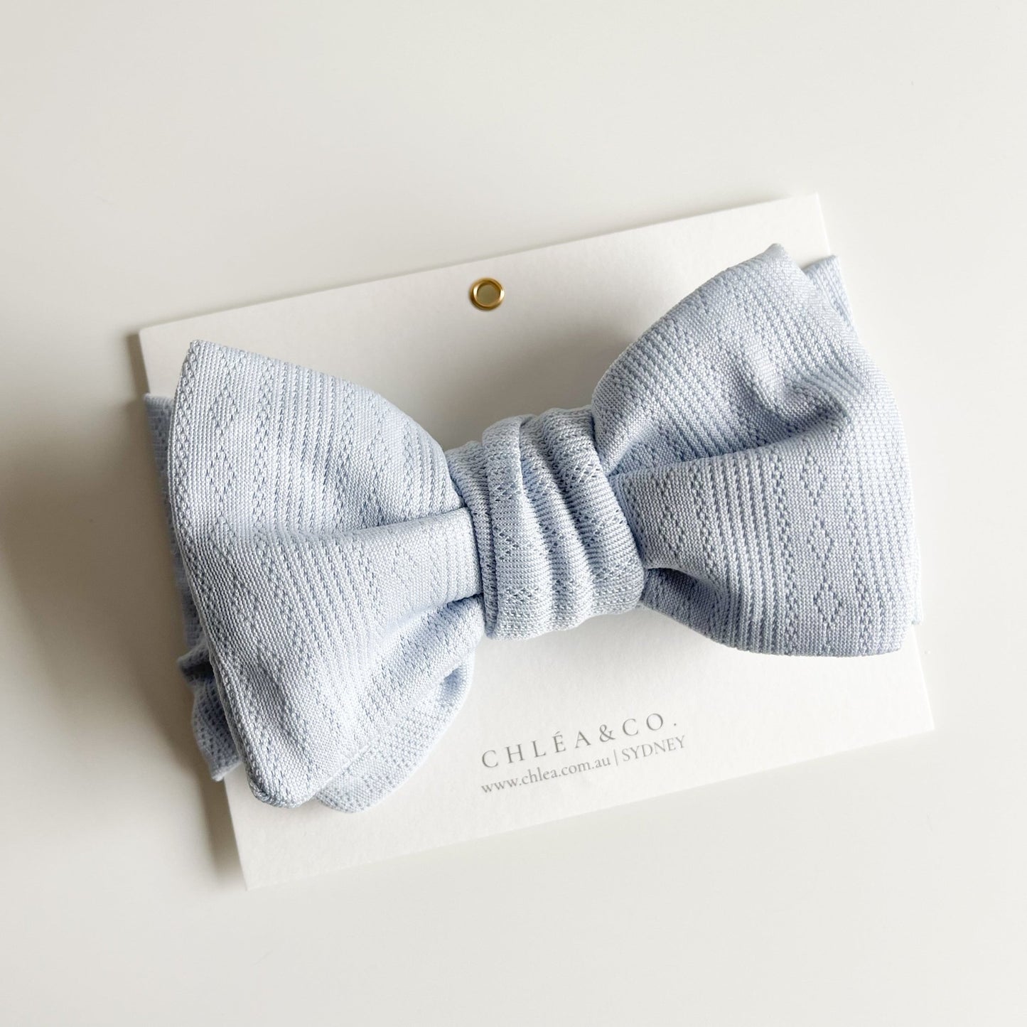 Soft Pointelle Topknot Headband - Chléa & Co.