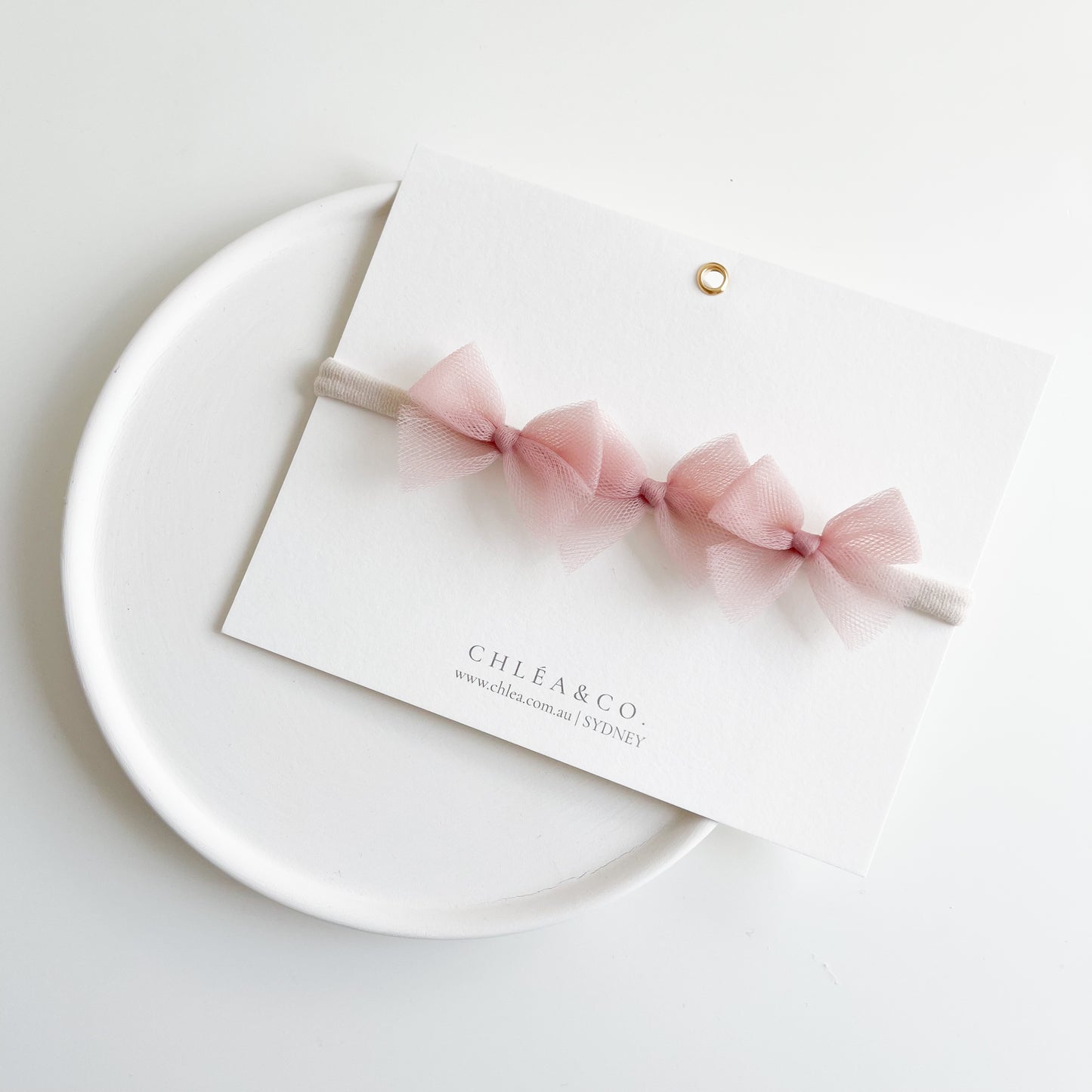 Ballerina Tulle Bow Headband