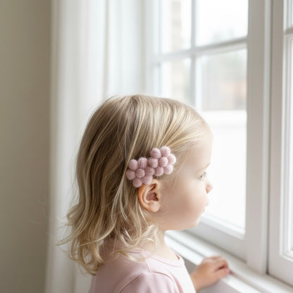 Daisy Dove Crochet Hair Clip