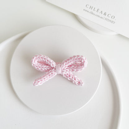 Soleil Bow Crochet Clip