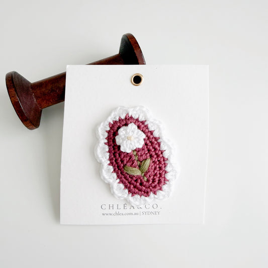 Flora Crochet Clip