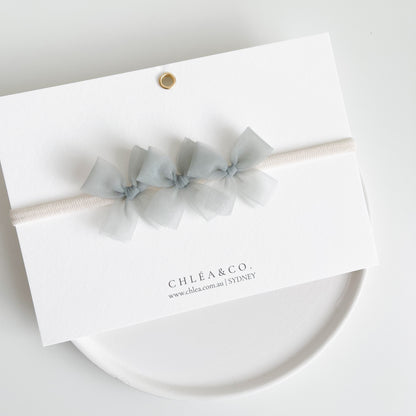 Petite Ballerina Tulle Bow Headband