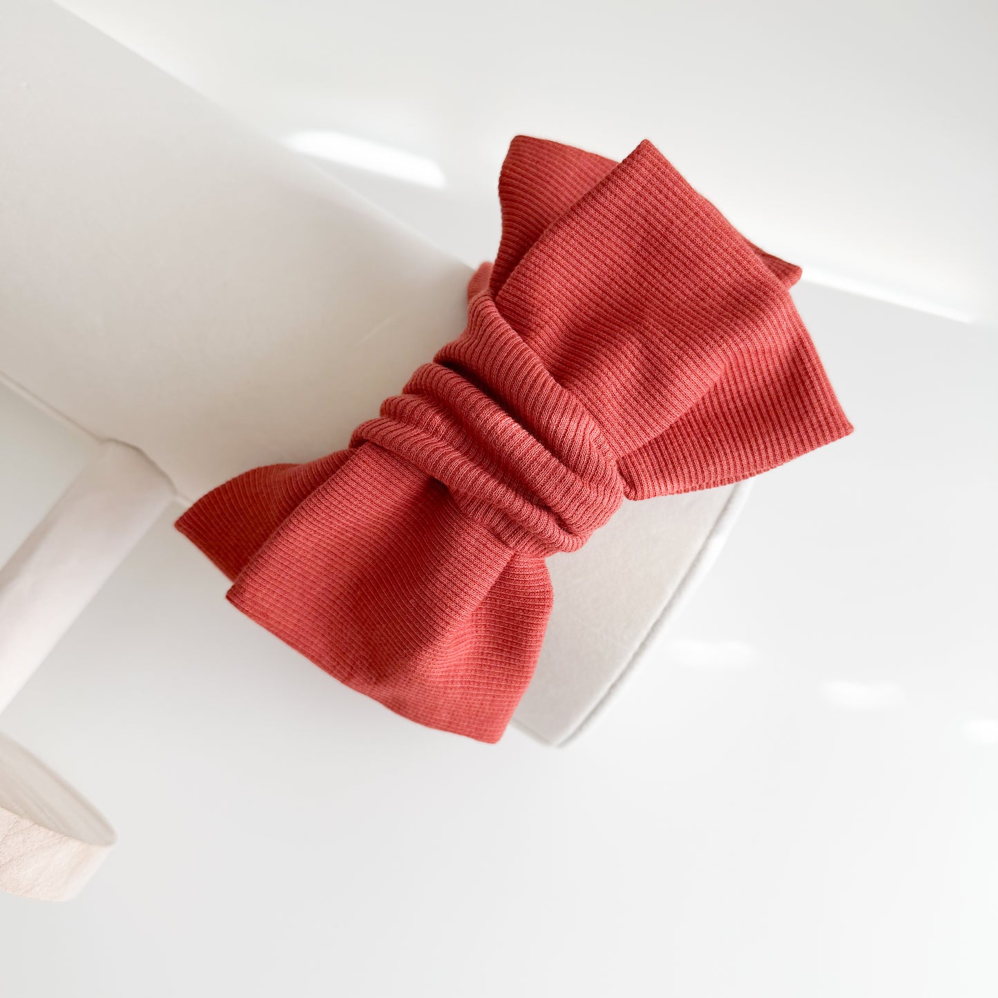 Double Bow Oversized Topknot Baby Headband