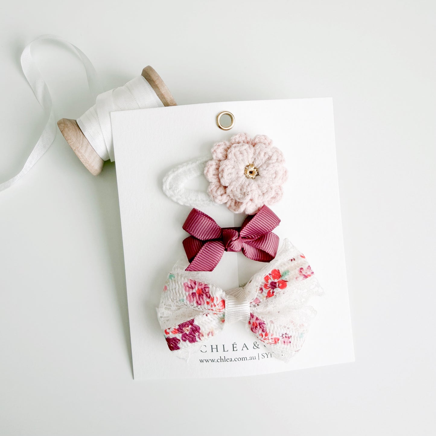 Wildflower | 3pc Mixed Hair Clips