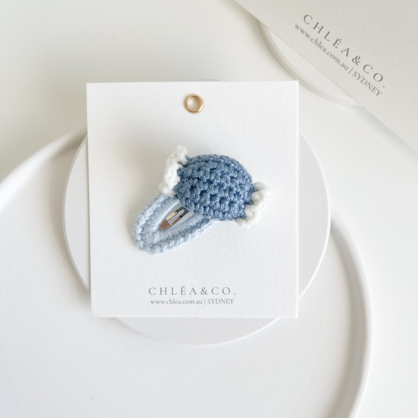 Bonbon Crochet Hair Clip