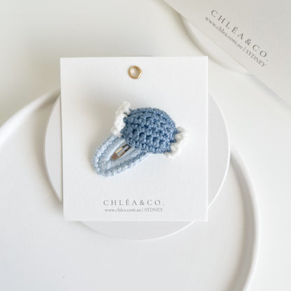 Bonbon Crochet Hair Clip