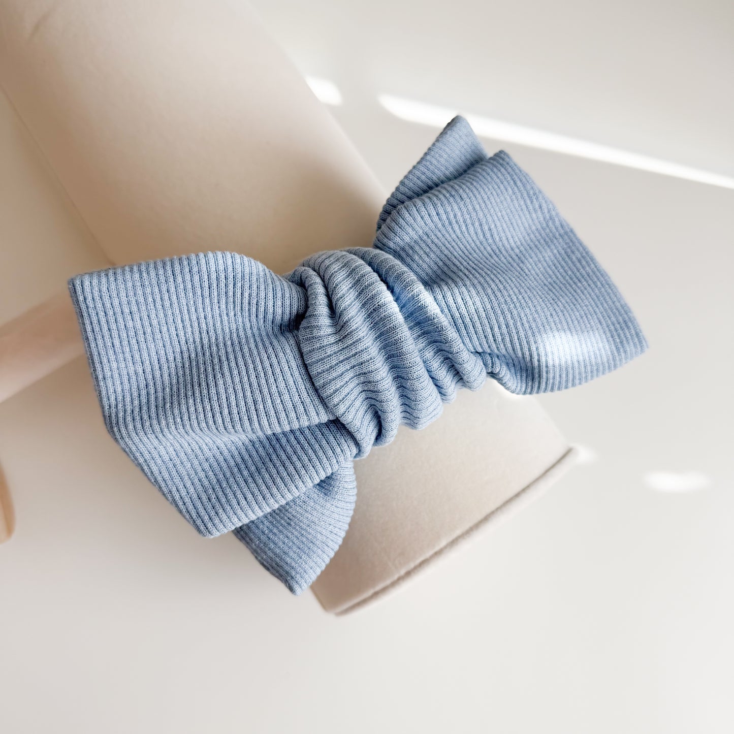 Double Bow Oversized Topknot Baby Headband